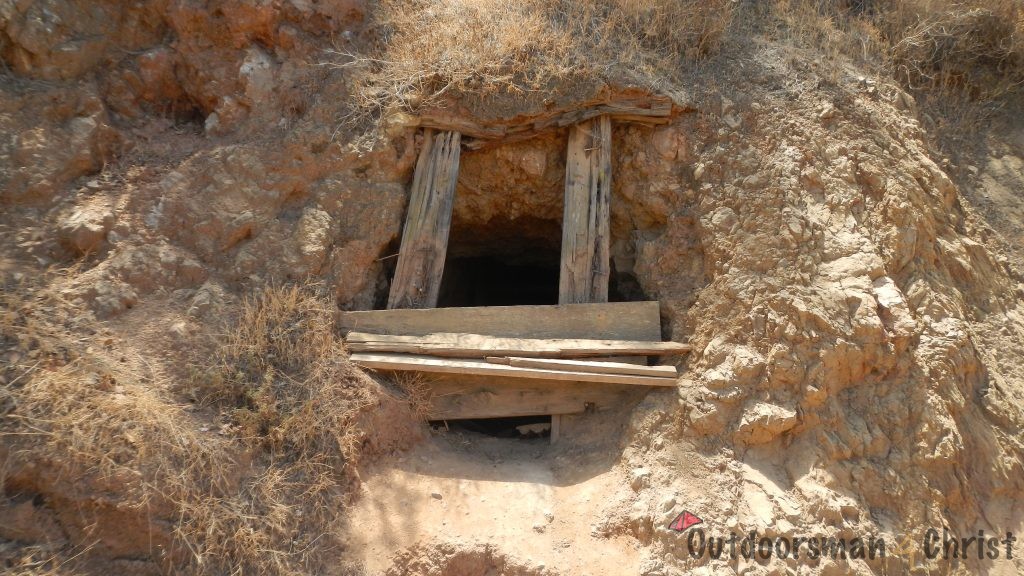 Old abandoned mine shaft