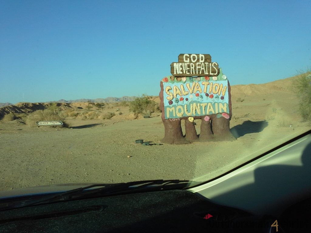 Entrance to Salvation Mountain