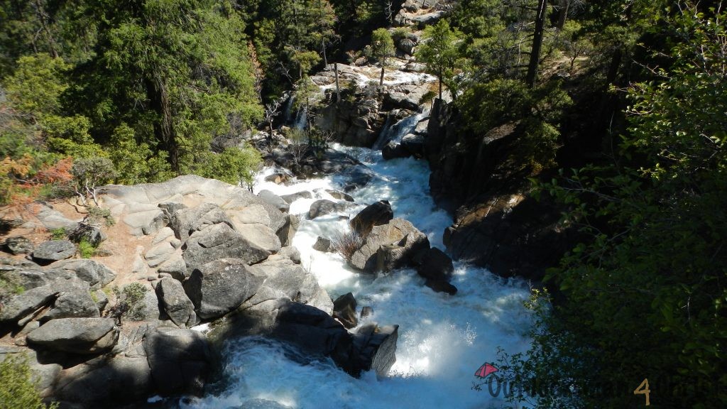 Other side of the road near the waterfall