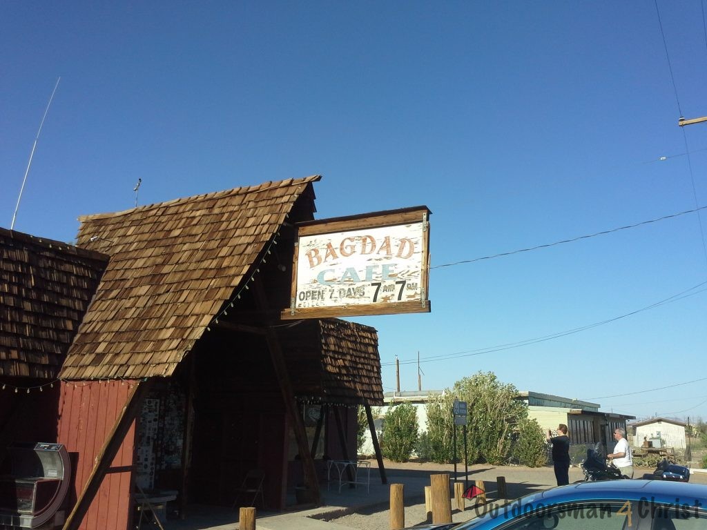 The famous Bagdad café