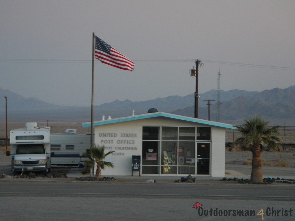 The official Amboy Post Office